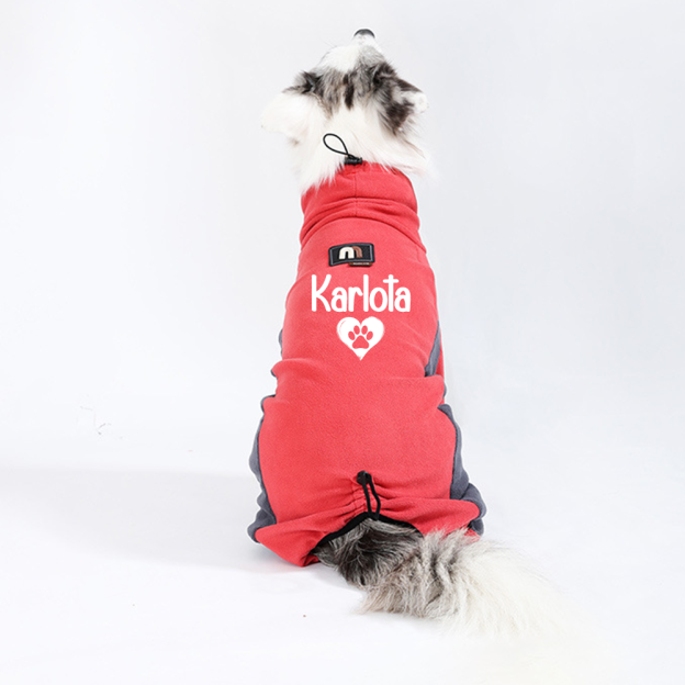 Personalized Pet Winter Warm Pashmina wool Jacket | BKPet300