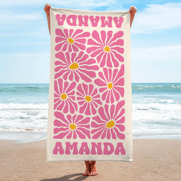Personalized Lovely Kid Towel for Summer & Beach | CWTowel181