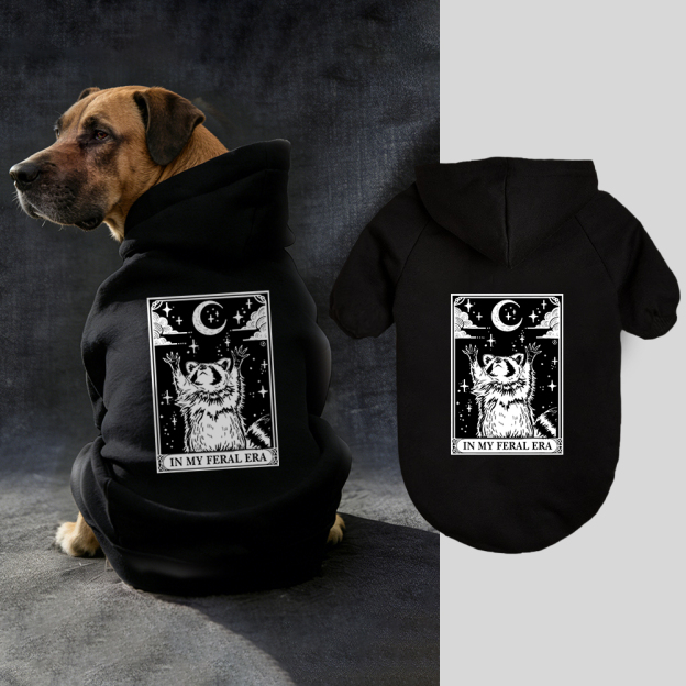 IN MY FERAL ERA Puppy Hoodie | BKPet320