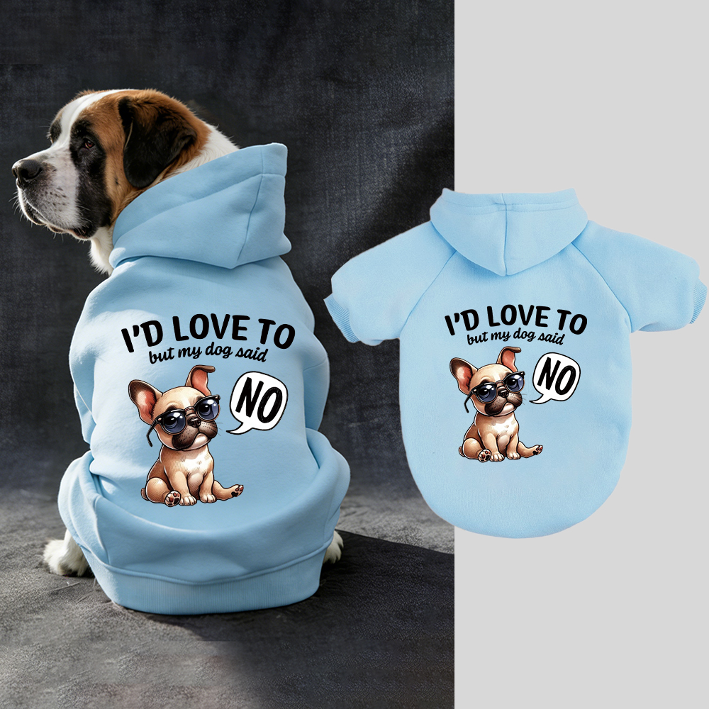 I'D LOVE TO Puppy Hoodie | BKPet330