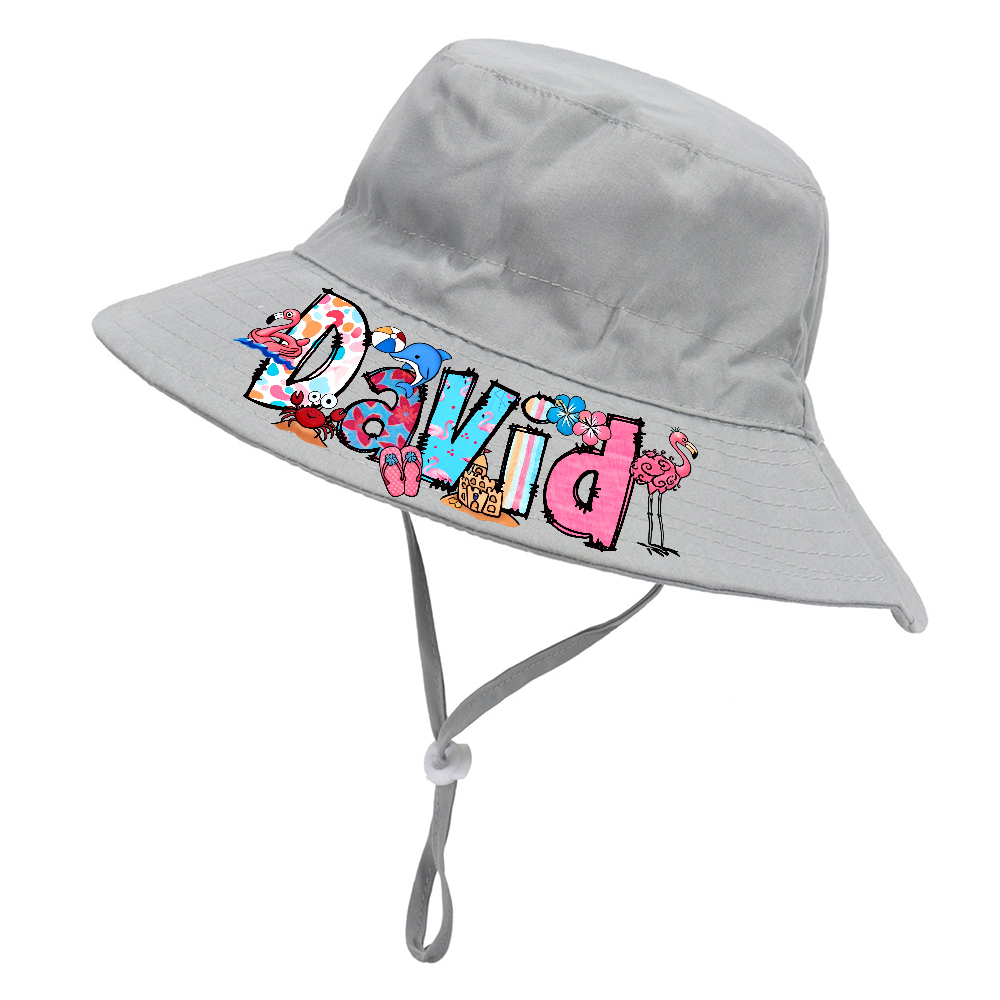 Personalized Cute Design Summer Bucket Hat for Comfort & Unique | CWBeach208