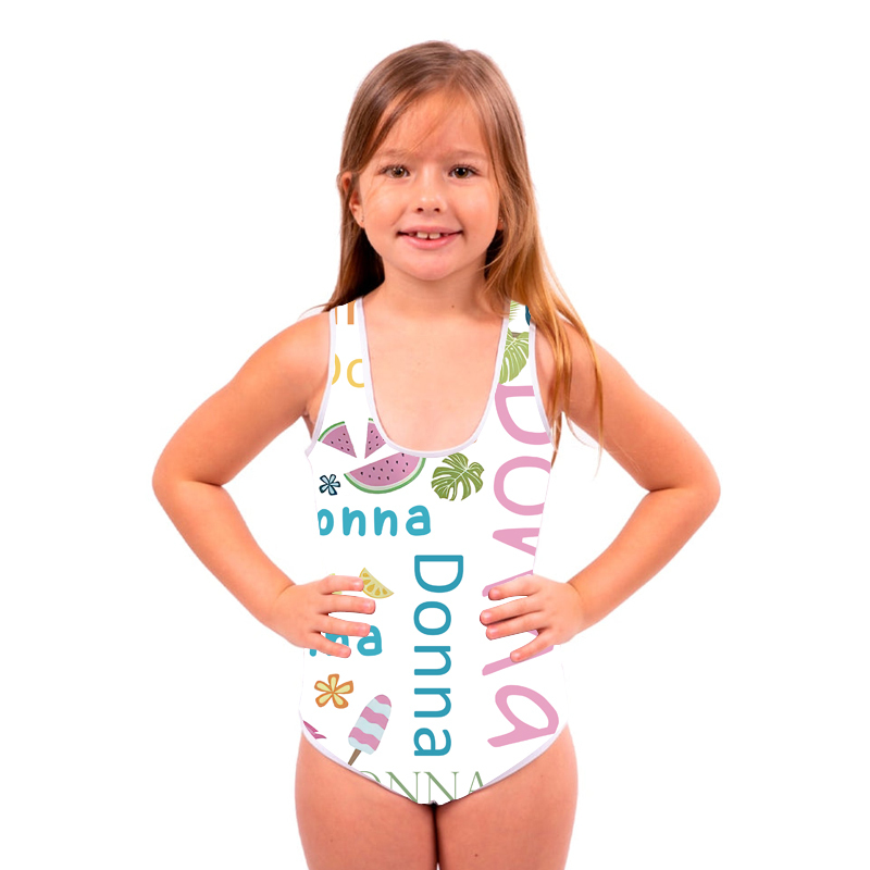 Personalized Rainbow Pattern Swimsuit for Summer | InSwin10