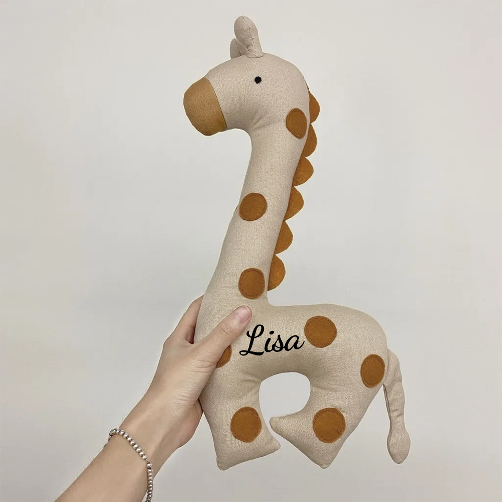 Personalized Nordic Cotton Soft Baby Safe Animal Toy | CWToy174