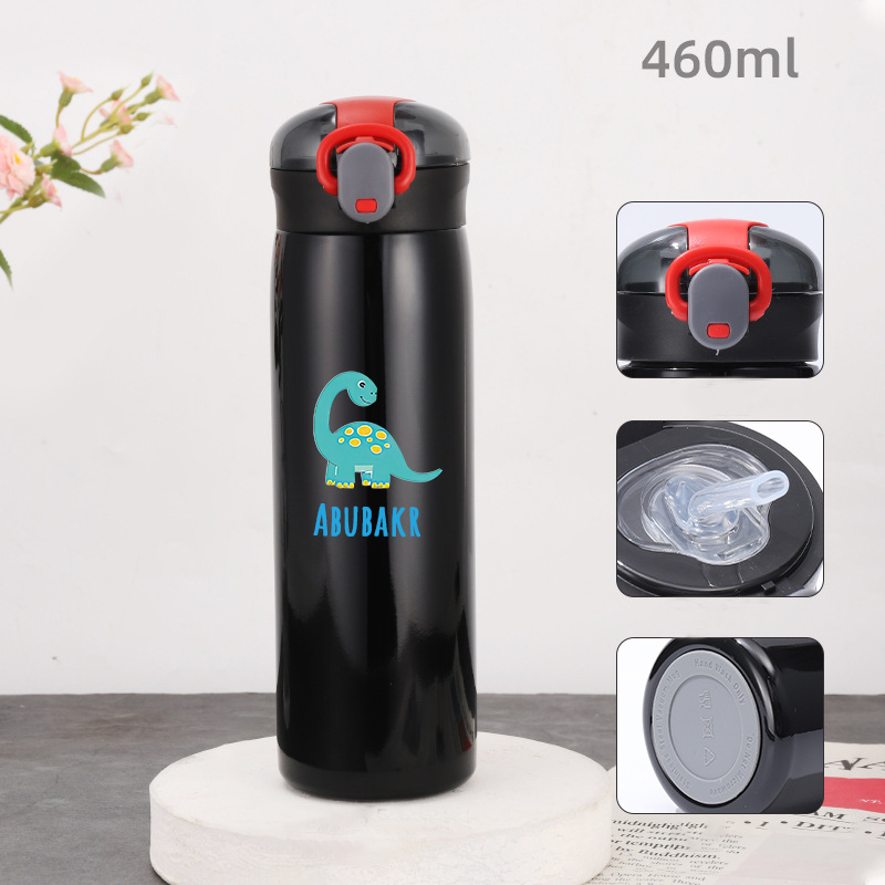 Personalised BPA Free 11oz / 16oz Stainless Steel Water Bottle | Youbottle28