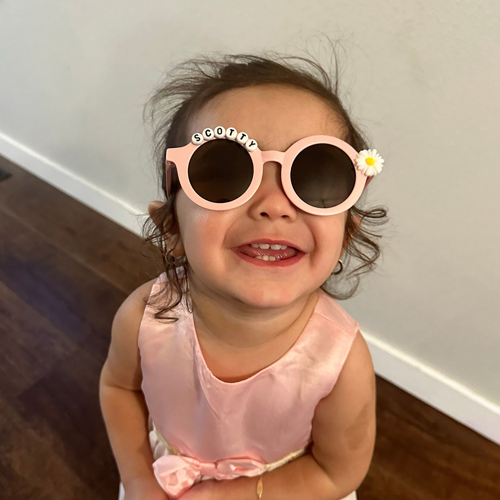 Personalized Lovely Daisy Sunglasses For Kids | CWBeach215