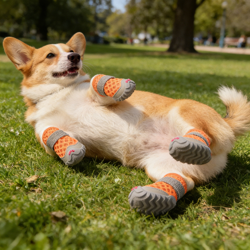 Pet Breathable Adjustable Soft Non-slip Shose | BKPet395