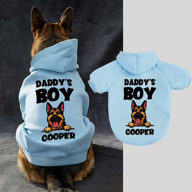 Personalized Funny Pet Portrait Hoodie | BKPet415