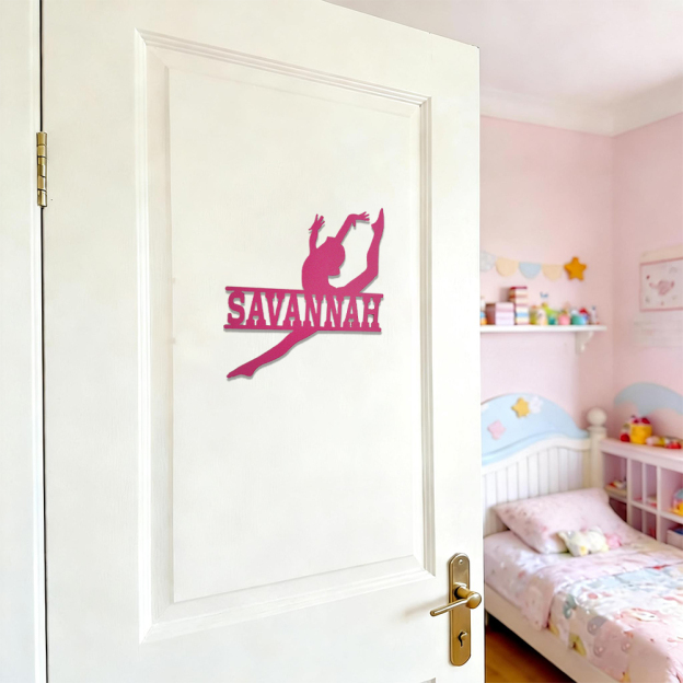 Personalized Dance Kid's Bedroom Door Sign | CWBaby445
