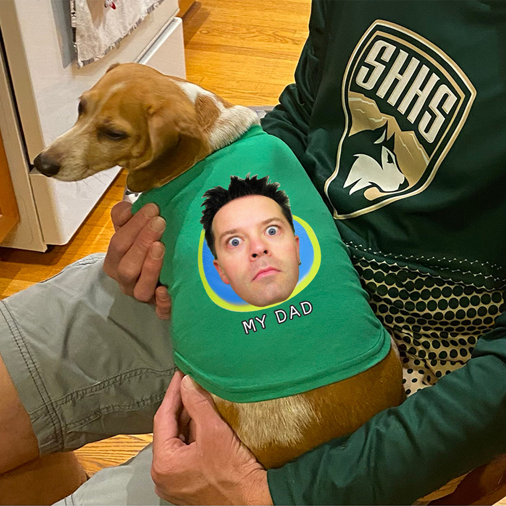 Personalized Funny Photo Pet Shirt | BKPet441