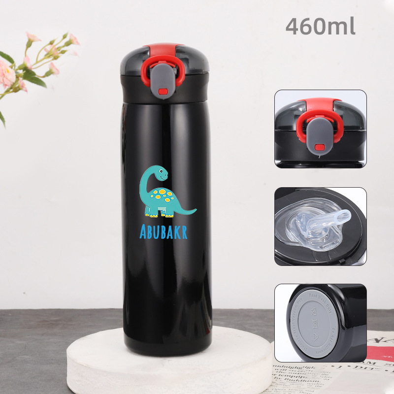 Personalised BPA Free 11oz / 16oz Stainless Steel Water Bottle | Youbottle28