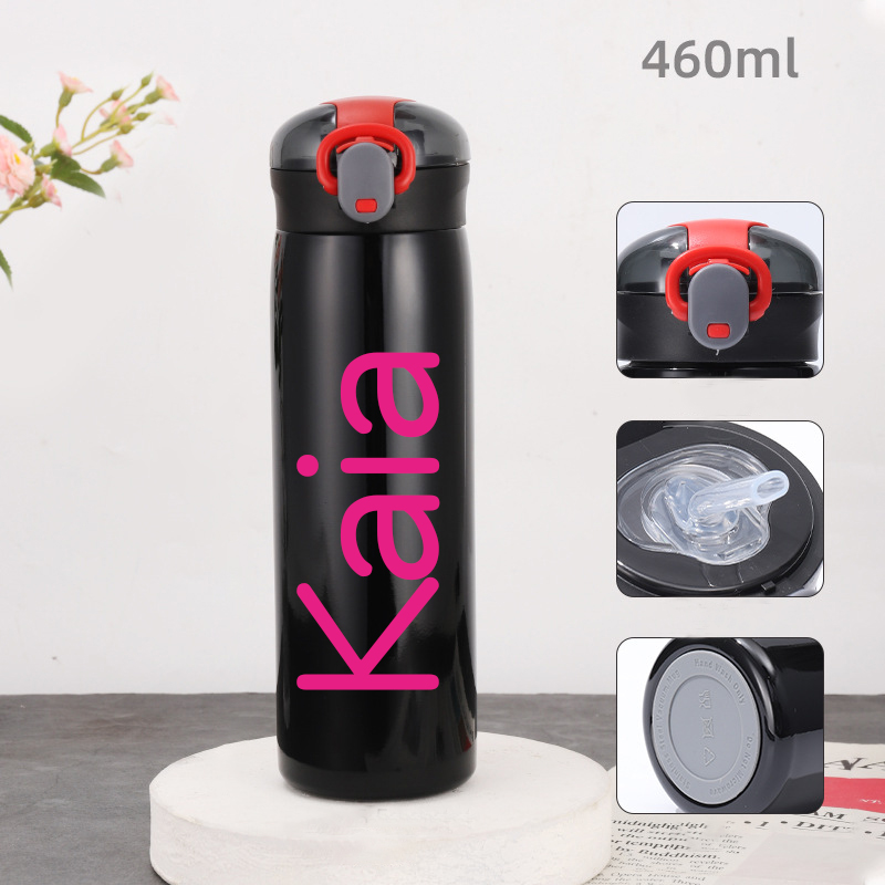 Personalised BPA Free 11oz / 16oz Stainless Steel Water Bottle | Youbottle29