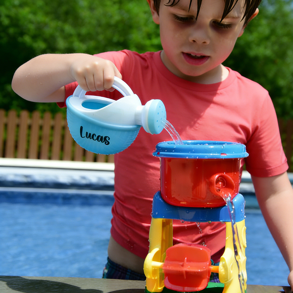 Personalized Kid Watering Can Beach or Bathtub Bucket Toy | CWBeach225
