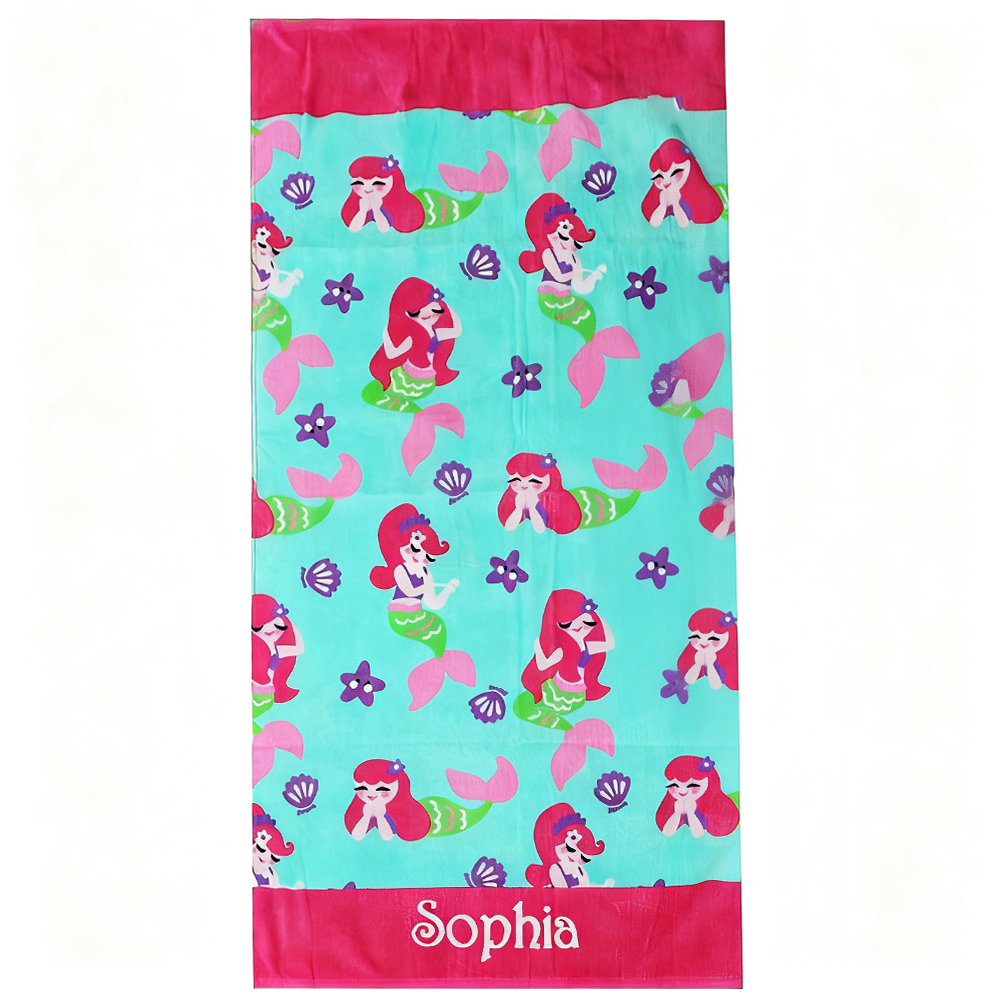 Personalized Lovely Kid Towel for Summer & Beach | CWTowel193