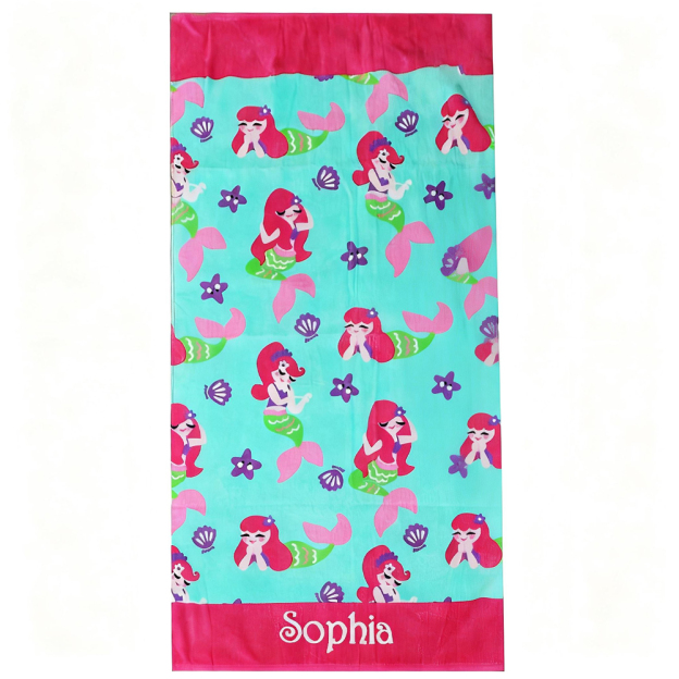 Personalized Lovely Kid Towel for Summer & Beach | CWTowel193