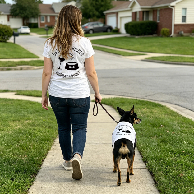 Personalized Mommy/Daddy & Pet Matching Shirt | BKPet460