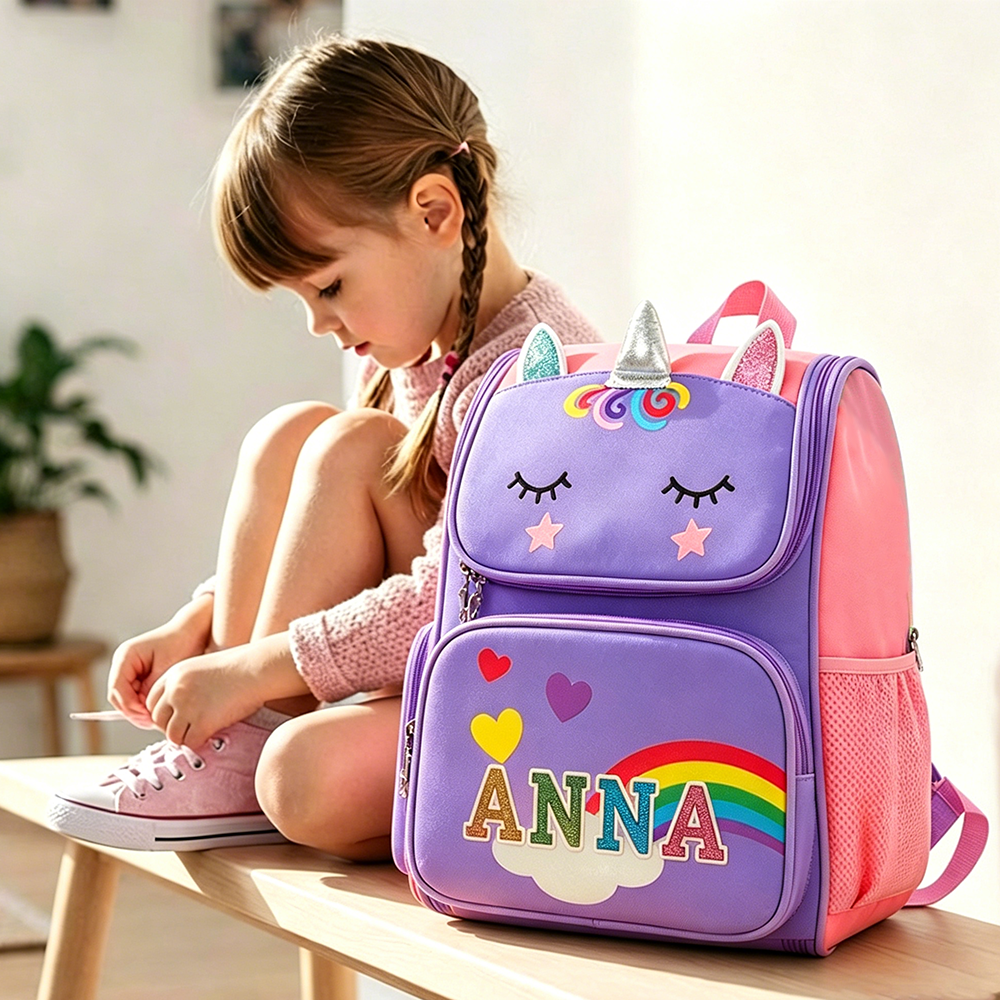 Personalized Girls Unicorn Backpack | CWPack378