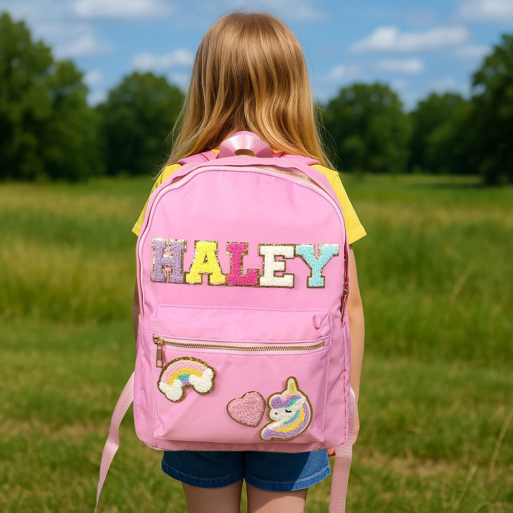 Personalized Hand Patch Kids Lovely Backpack｜CWPack0902
