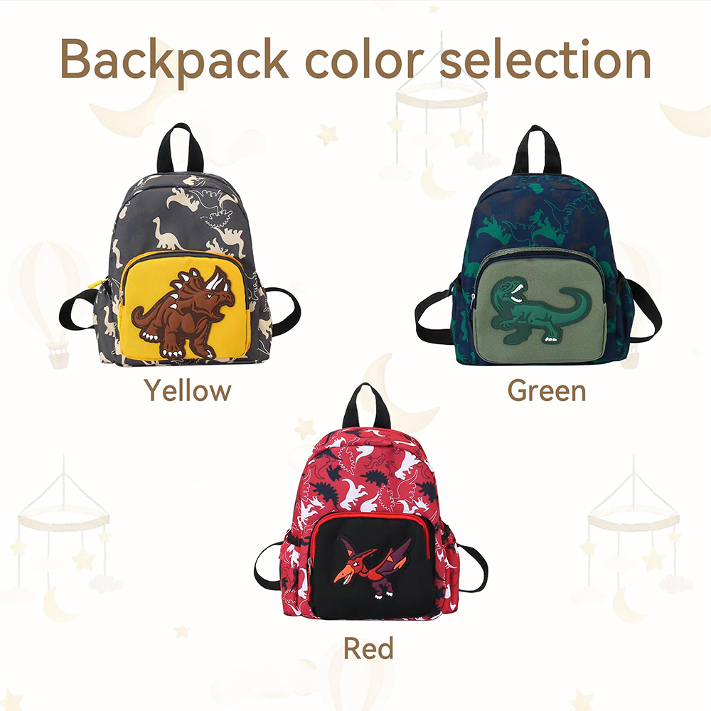 Personalized Embroidery Dinosaur Backpack for Boys | CWPack381