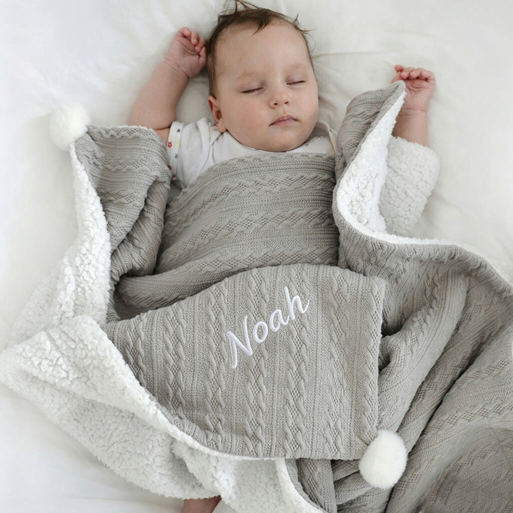 Personalized Lovely Kid Blanket for Comfort & Unique | CWbaby15