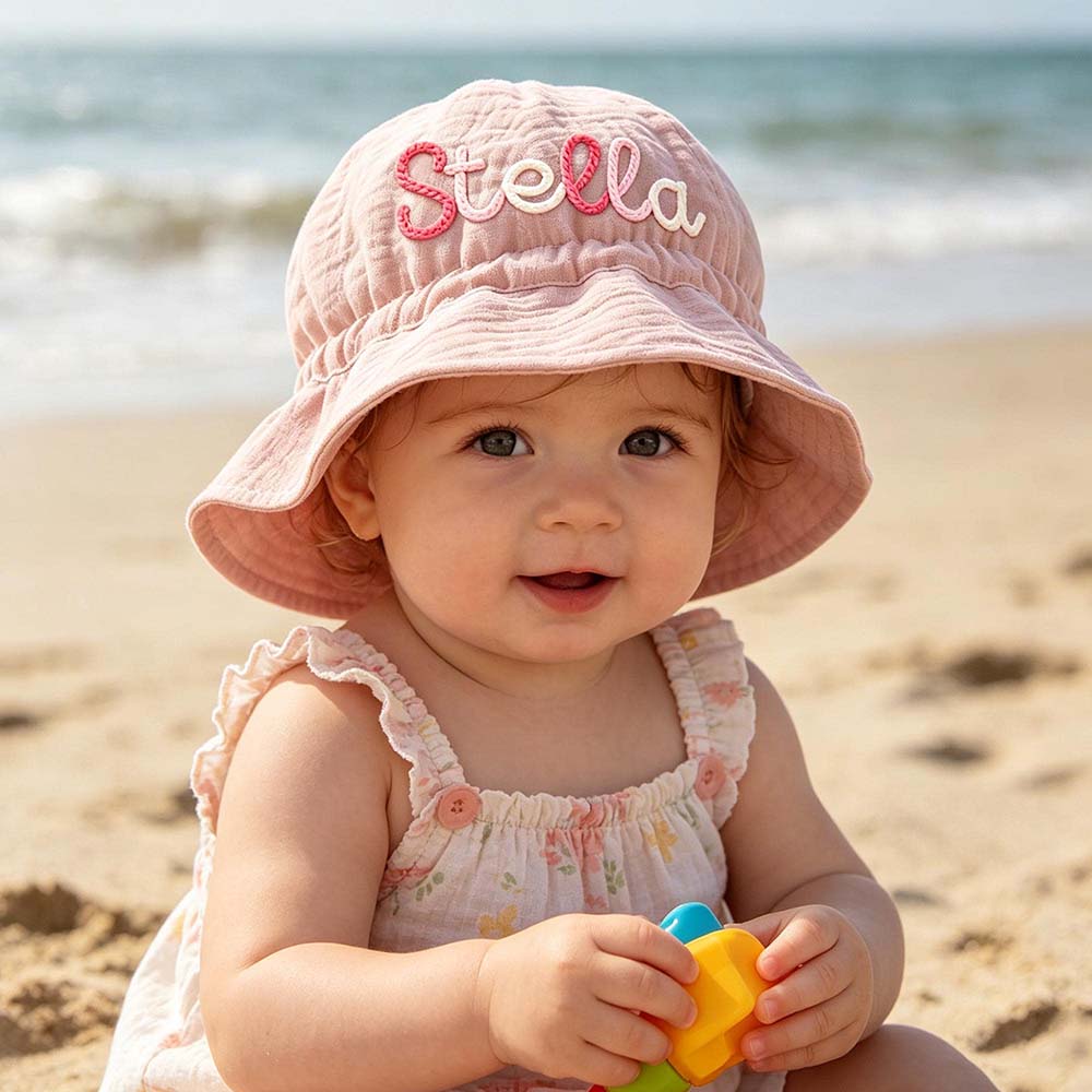 Personalized Toddler Summer Bucket Hat | CWBeach261