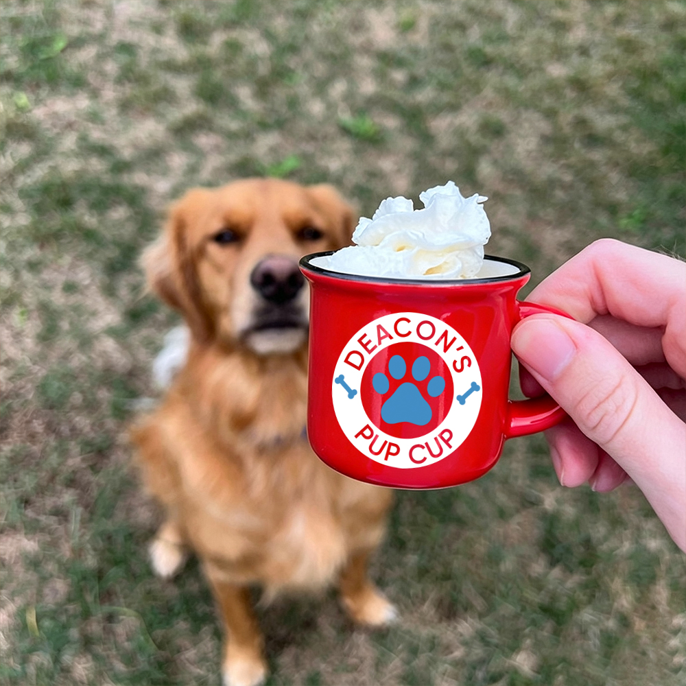 Personalized Pet Reusable Pup Cup Mug  | BKPet543