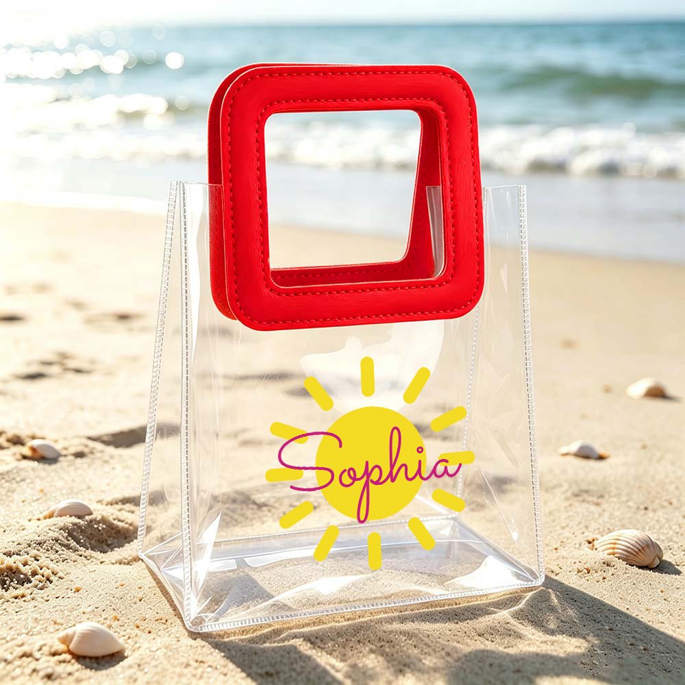 Personalized Kids Beach Party Favor Bags | CWBeach259