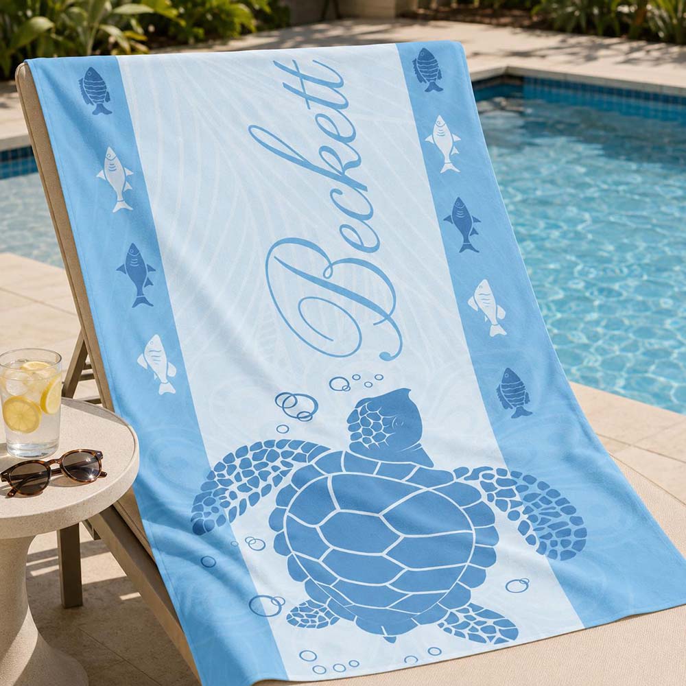 Personalized Lovely Kid Towel for Summer & Beach | CWTowel199