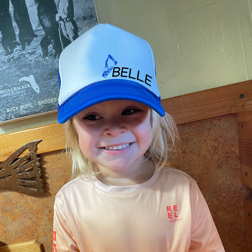 Personalized Child Mesh Trucker Hat for Comfort & Unique | CWBeach113