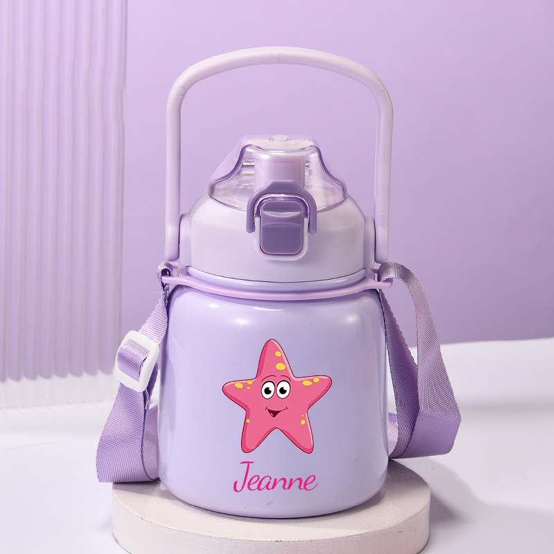 Personalised Stainless Steel 24oz Kid Water Bottles | YouBottle36