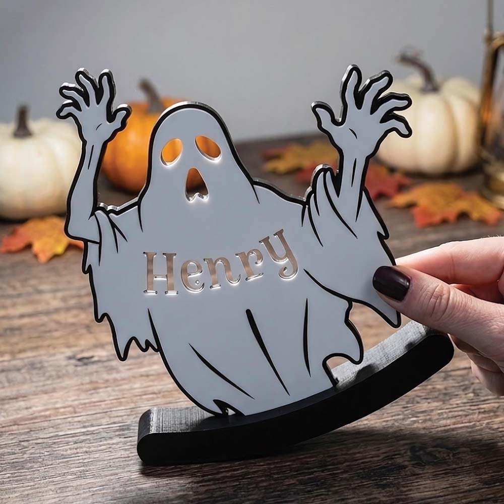 Personalized Halloween Style Name Wobble Figure | CWHalloween112
