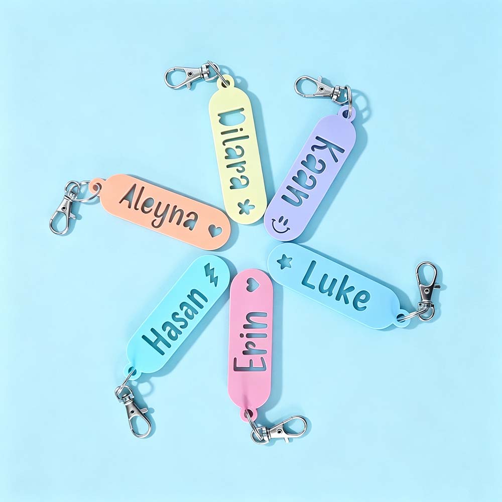 Personalized 3D Printed Back To School Bag Tag | CWGift84
