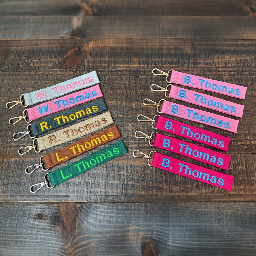Personalized Embroidered Backpack Name Tag | CWGift86