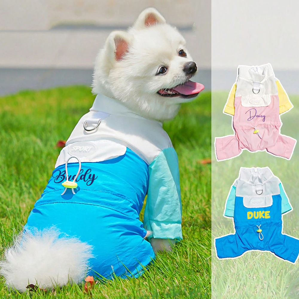 Personalized Pet Summer Cool And Breathable Shirt | BKPet563