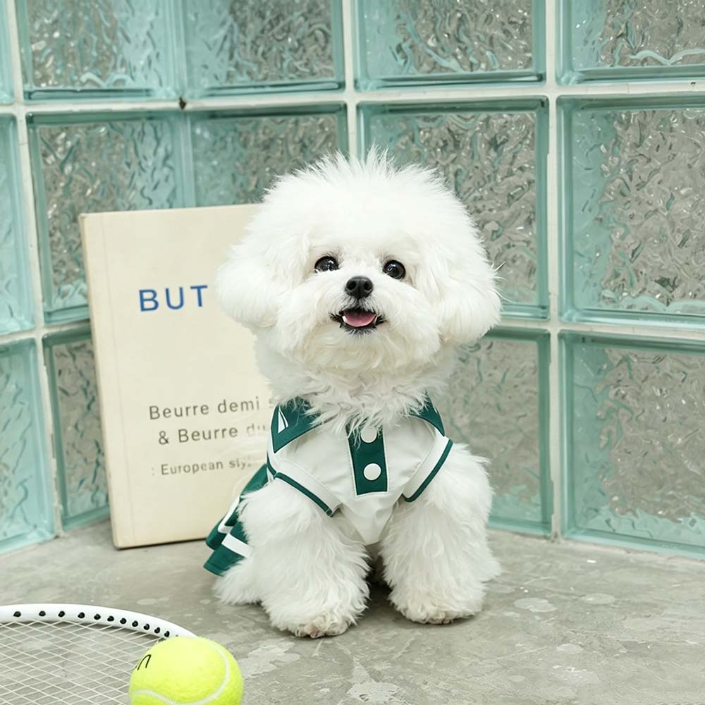 Personalized Cute Pet Tennis Dress | BKPet568