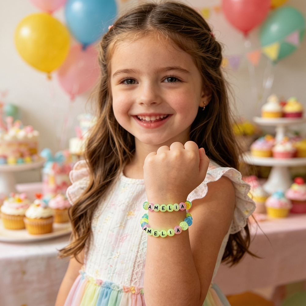 Personalized Kids Glow in the Dark Bracelet | CWGift101