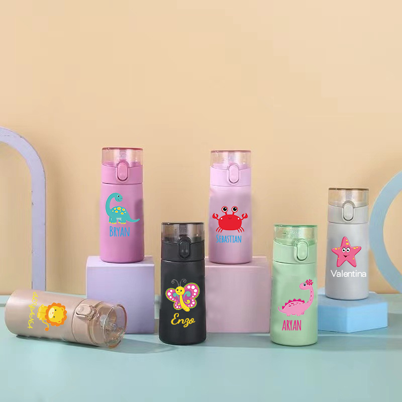 Personalised BPA Free 5oz/8oz Mini Pocket Water Bottles | YouBottle38