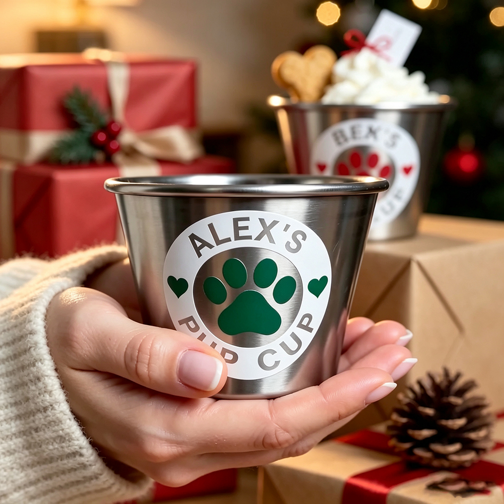 Personalized Valentine’s Day Pet Gift Pup Cup Mug | BKPet285