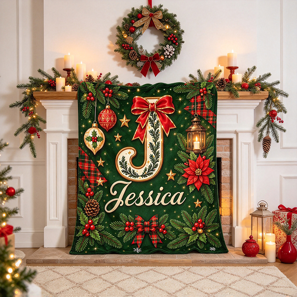 Personalized Merry Christmas Blanket for Comfort & Unique | BKMC38