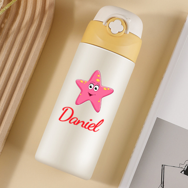 Personalised BPA Free 14oz/17oz Stainless Steel Water Bottles | YouBottle40