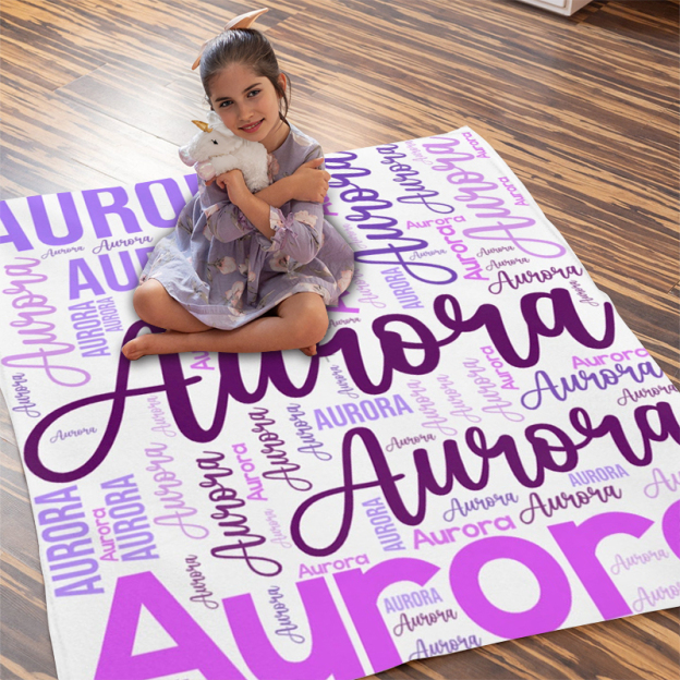 Personalized Lovely Kid Blanket for Comfort & Unique | BKKid130
