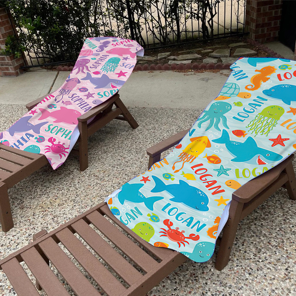 Personalized Lovely Kid Towel for Summer & Beach | CWTowel125