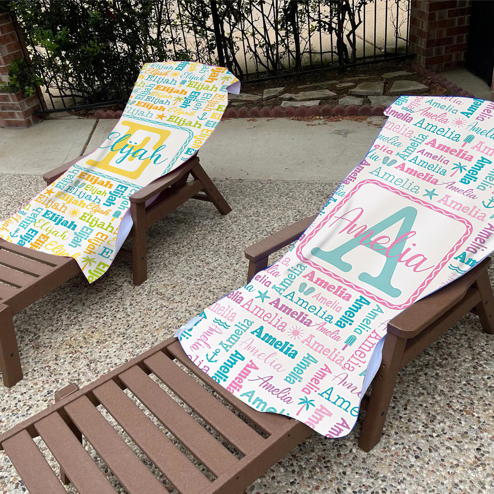 Personalized Lovely Kid Towel for Summer & Beach | CWTowel126