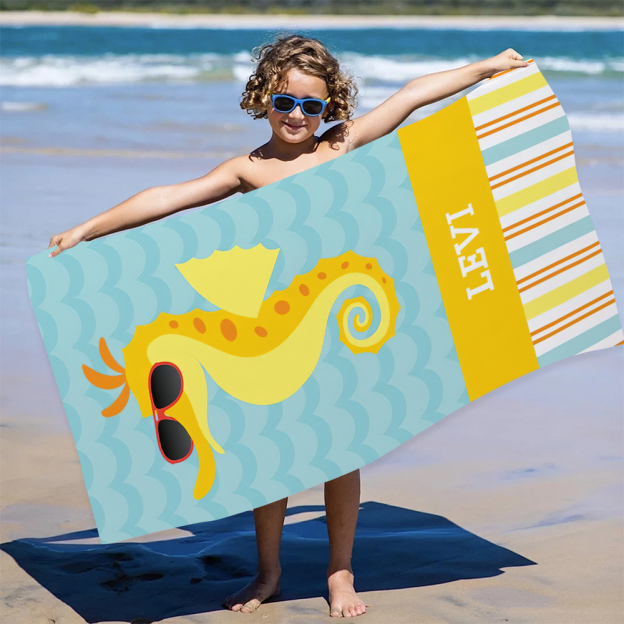 Personalized Lovely Kid Towel for Summer & Beach | CWTowel130