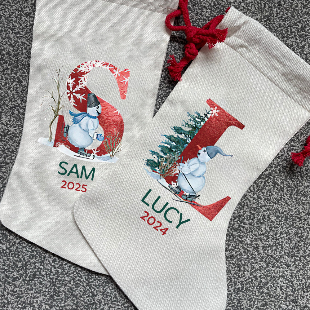 Personalized 30*40cm Christmas Santa Stocking | MCGift21