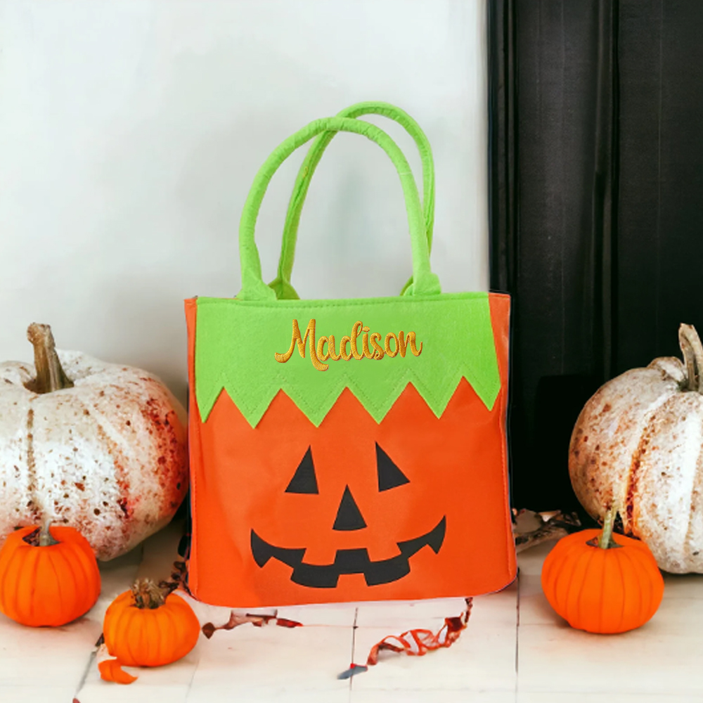 Personalized Name Halloween Tote Bag | CWHalloween04