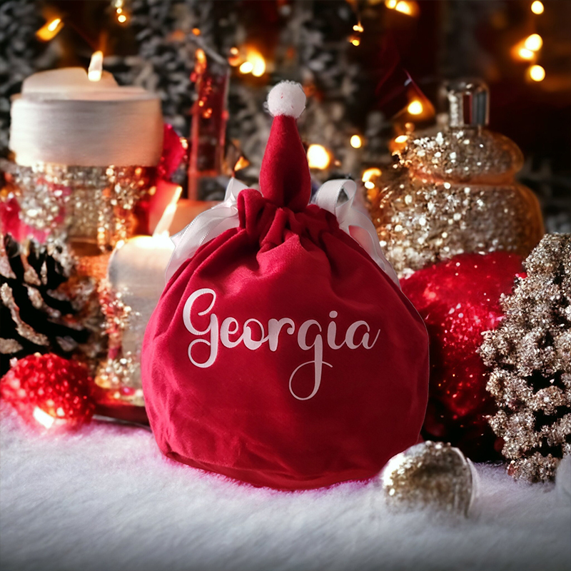 Personalized 6*8 inches Christmas Gift Bag | MCGift42