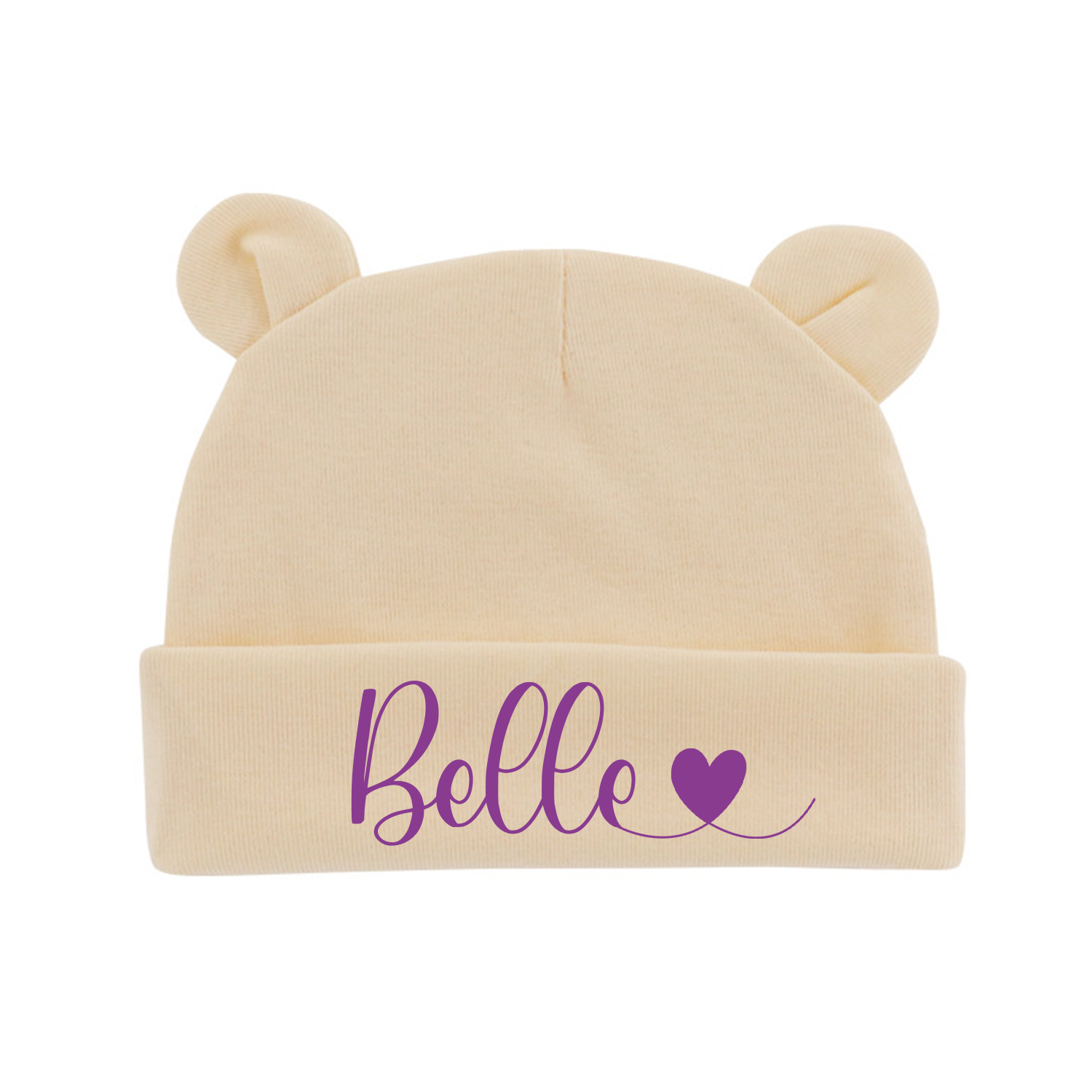 Personalized Lovely Bear Baby Hat for Comfort & Unique | HSKid38