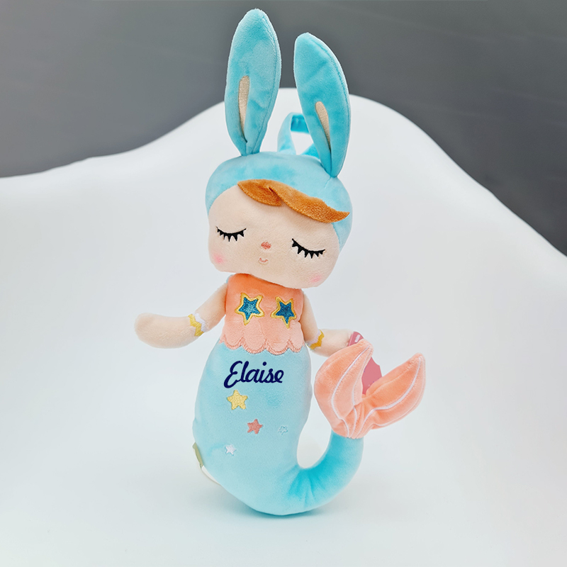 Personalized Kid's Embroidery Mermaid Dreammates Doll | DEGMine02