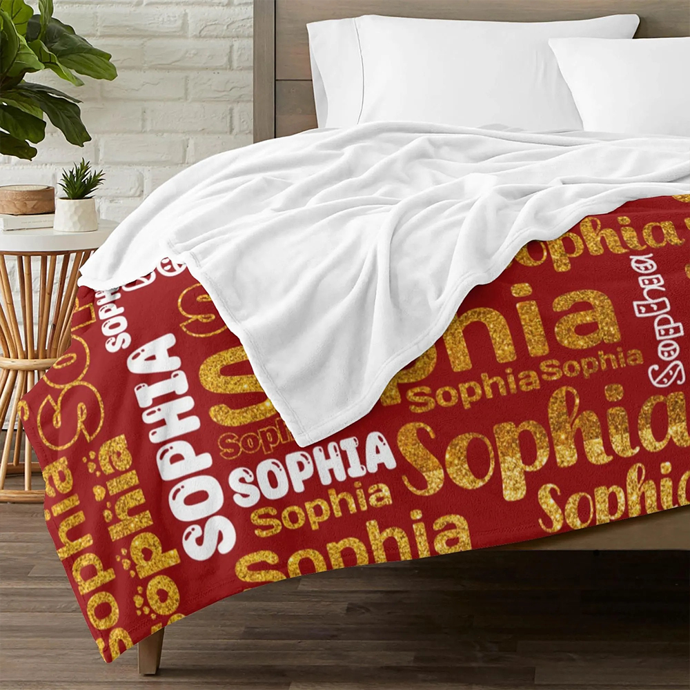 Personalized Lovely Kid Blanket for Comfort & Unique | BKKid142