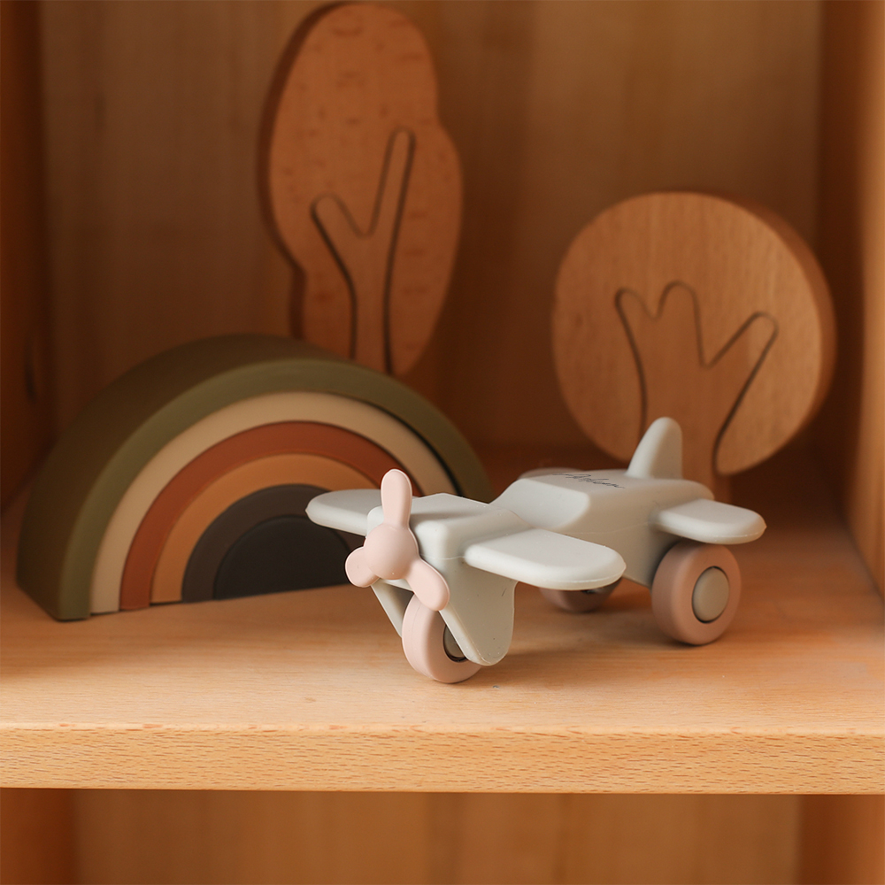 Personalized Kid Silicone Plane and Car Toy | CWToy99